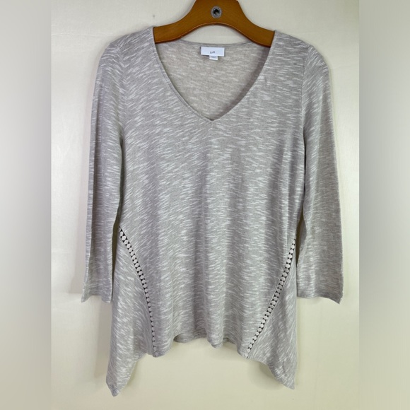 J. Jill Sweaters - J. Jill Top Size S Petite 58% linen 42% Cotton Casual & Dressy Boho Relaxed Fit